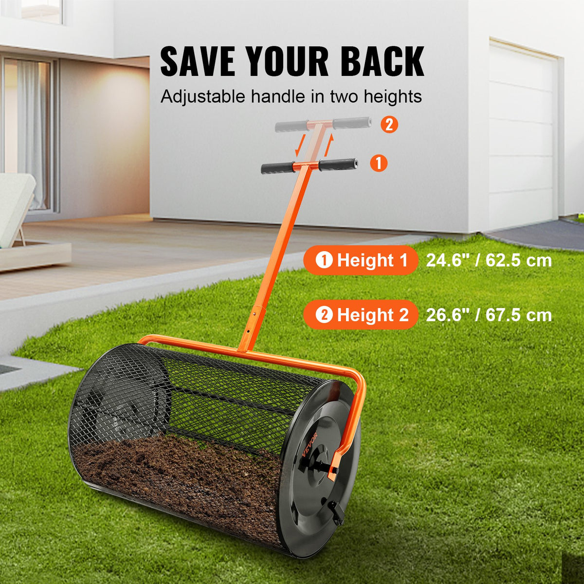 VEVOR Compost Spreader