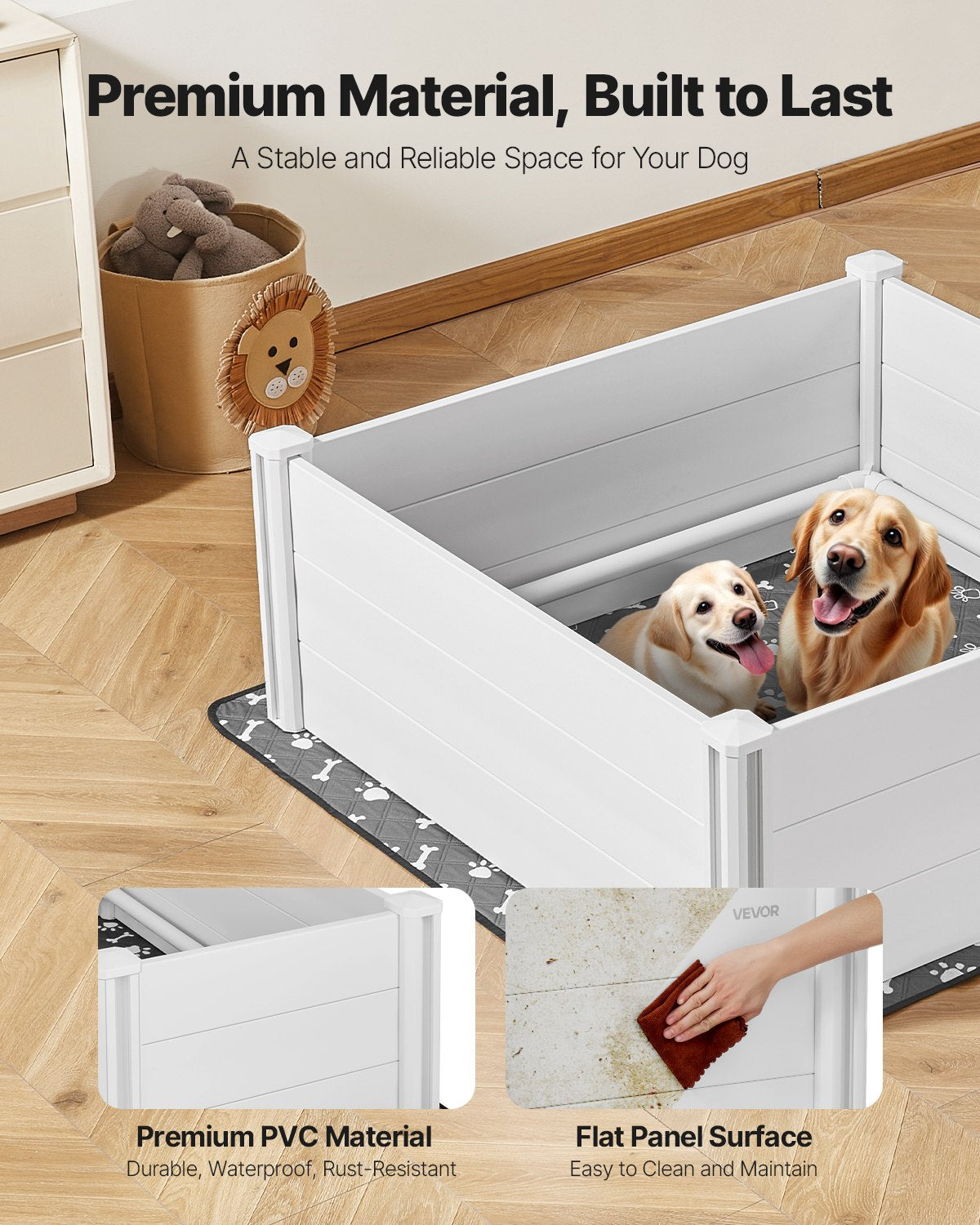 VEVOR Dogs Whelping Box