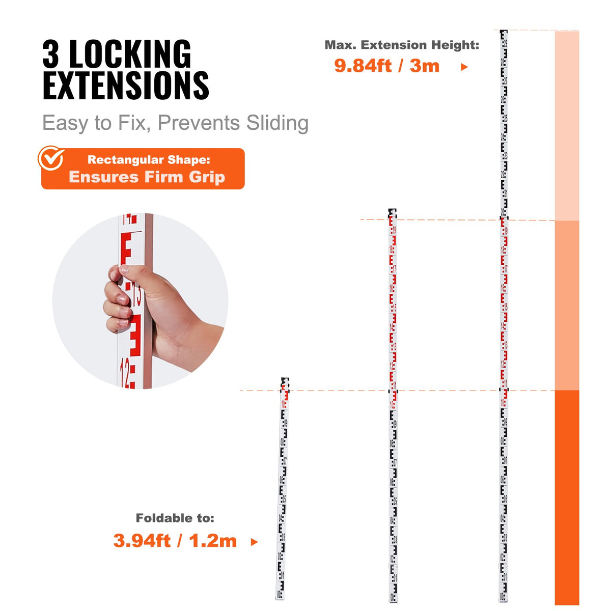 VEVOR Aluminum Grade Rod