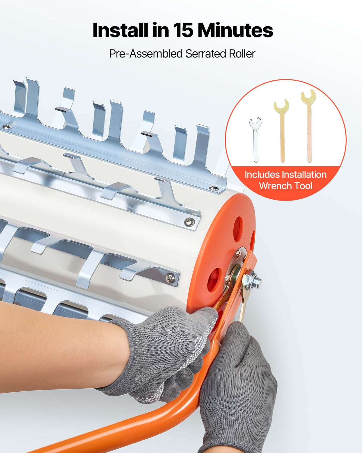 VEVOR Lake Weed Roller