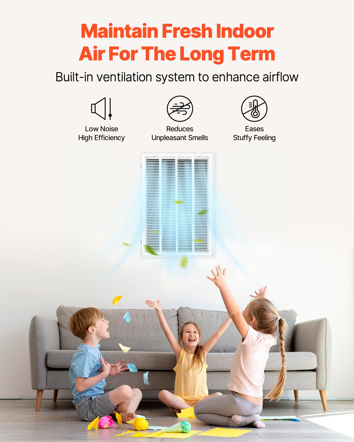 VEVOR Return Air Filter Grille