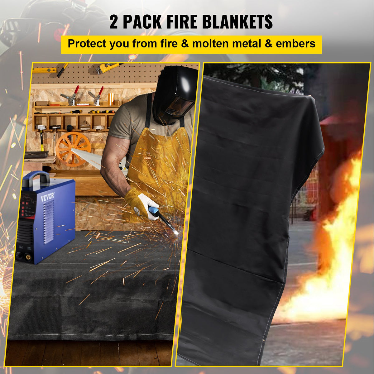 VEVOR Fire Blankets