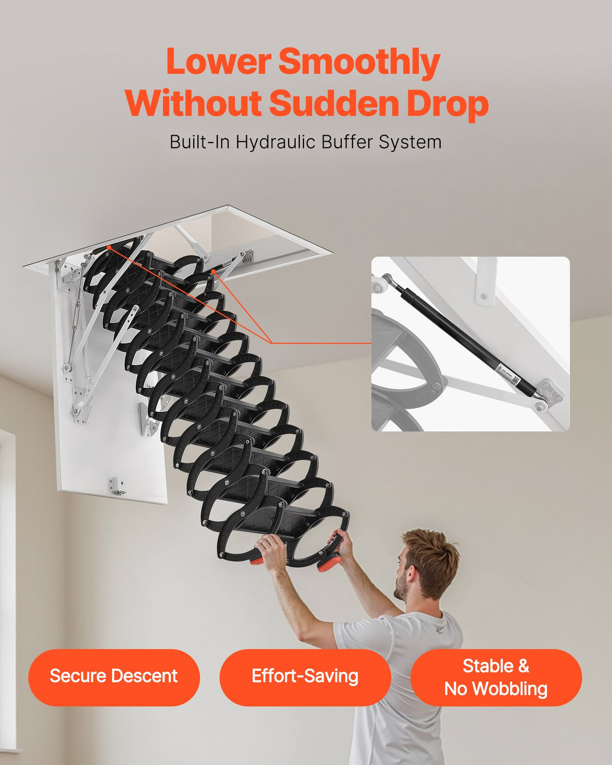 VEVOR Attic Ladder