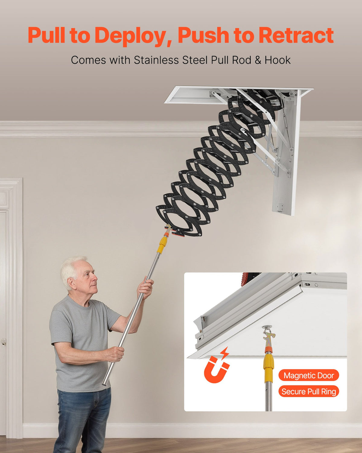 VEVOR Attic Ladder