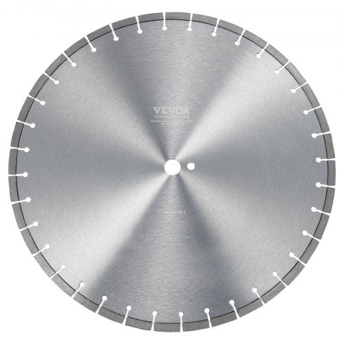 VEVOR 3 PCS Diamond Blades, 14inch/350mm Concrete Saw Blade Wet or Dry, 0.47inch/12mm Flat Teeth Diamond Segment Blade, Universal 1 inch/25.4 mm Center Hole Diameter, for Concrete Cement Board Tile