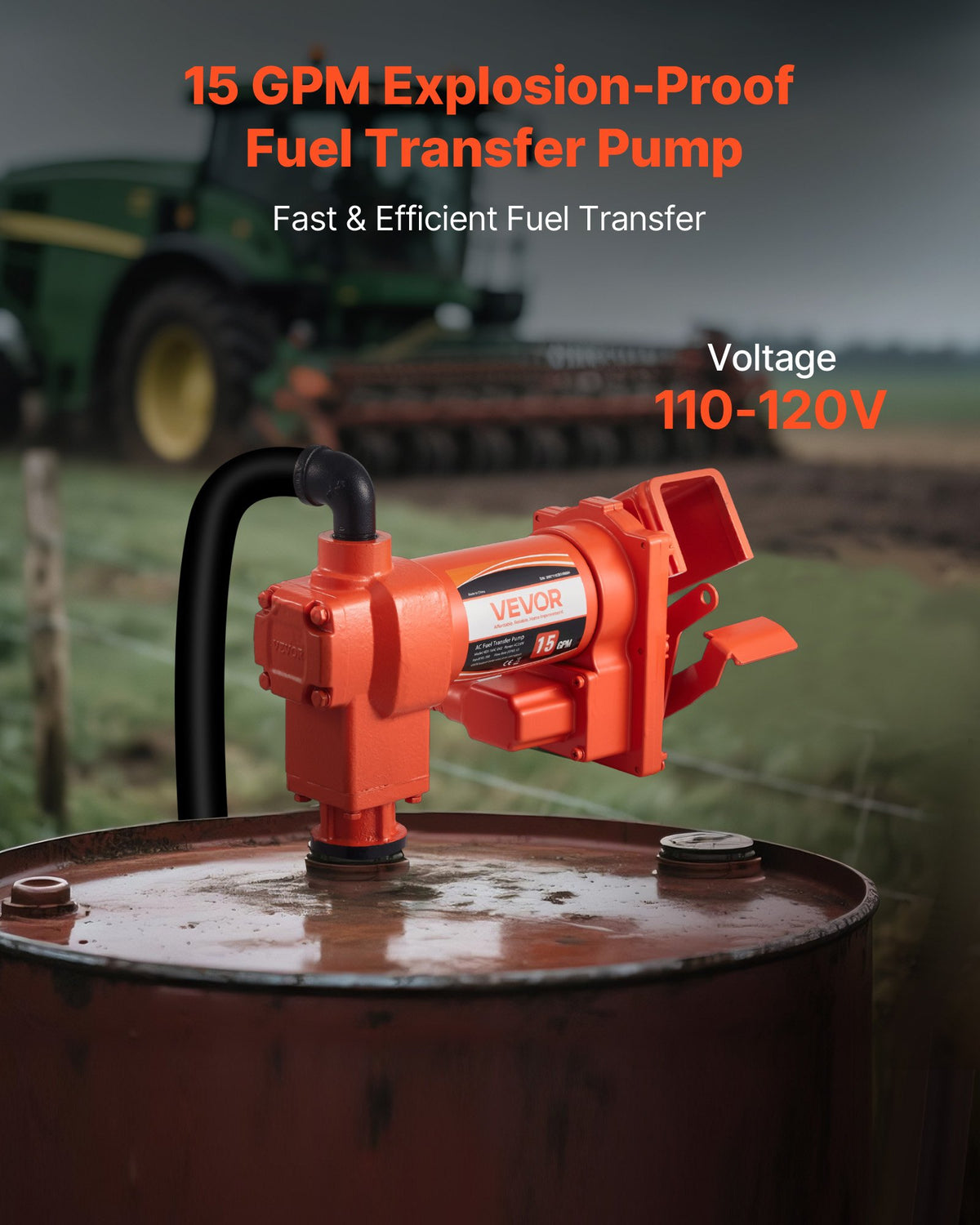 VEVOR Fuel Transfer Pump 230V