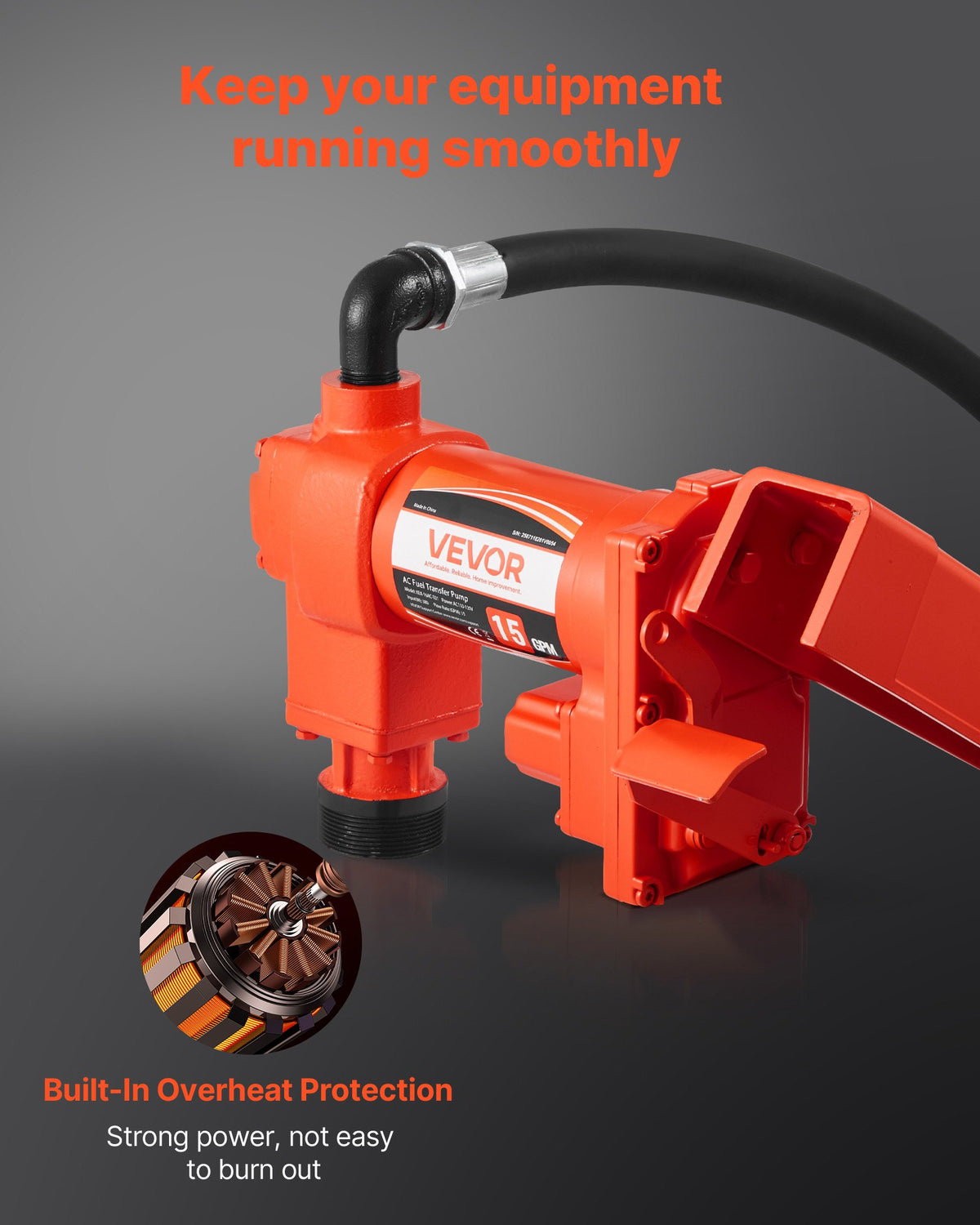 VEVOR Fuel Transfer Pump 230V