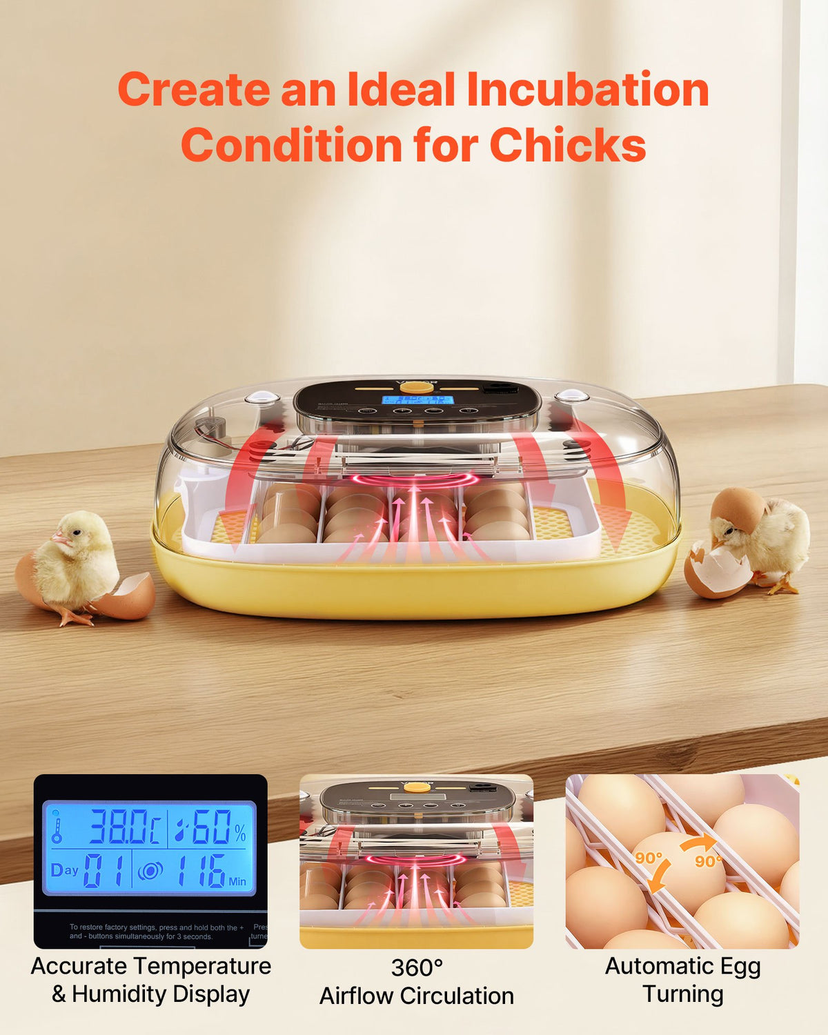 VEVOR 24 Egg Incubator