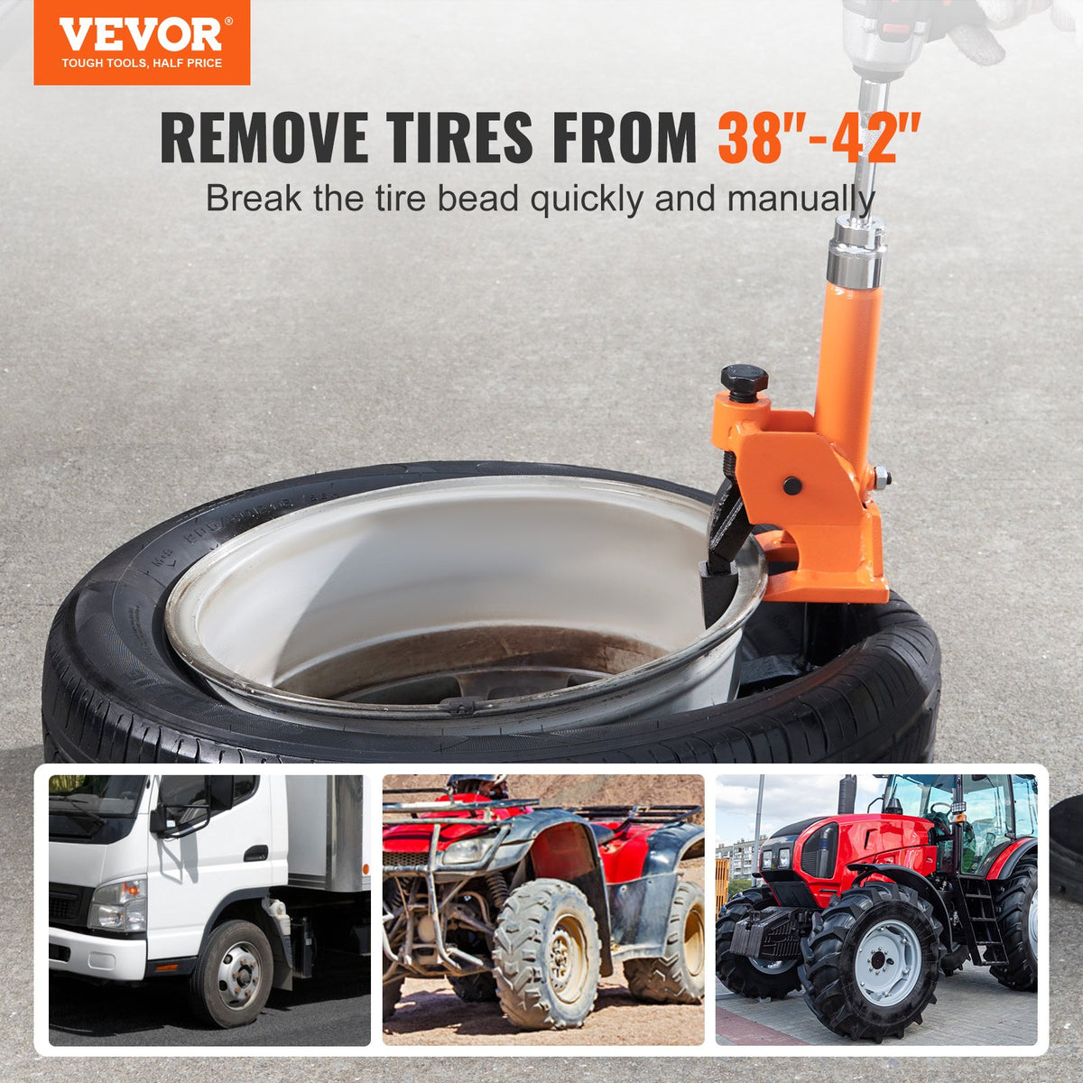 VEVOR Manual Tire Bead Breaker