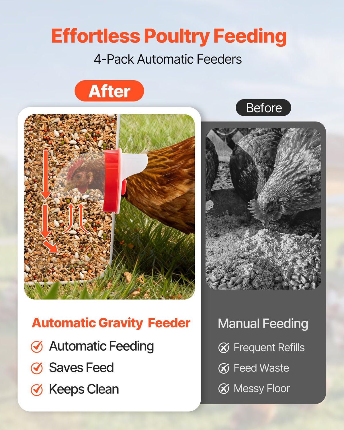 VEVOR DIY Chicken Feeder