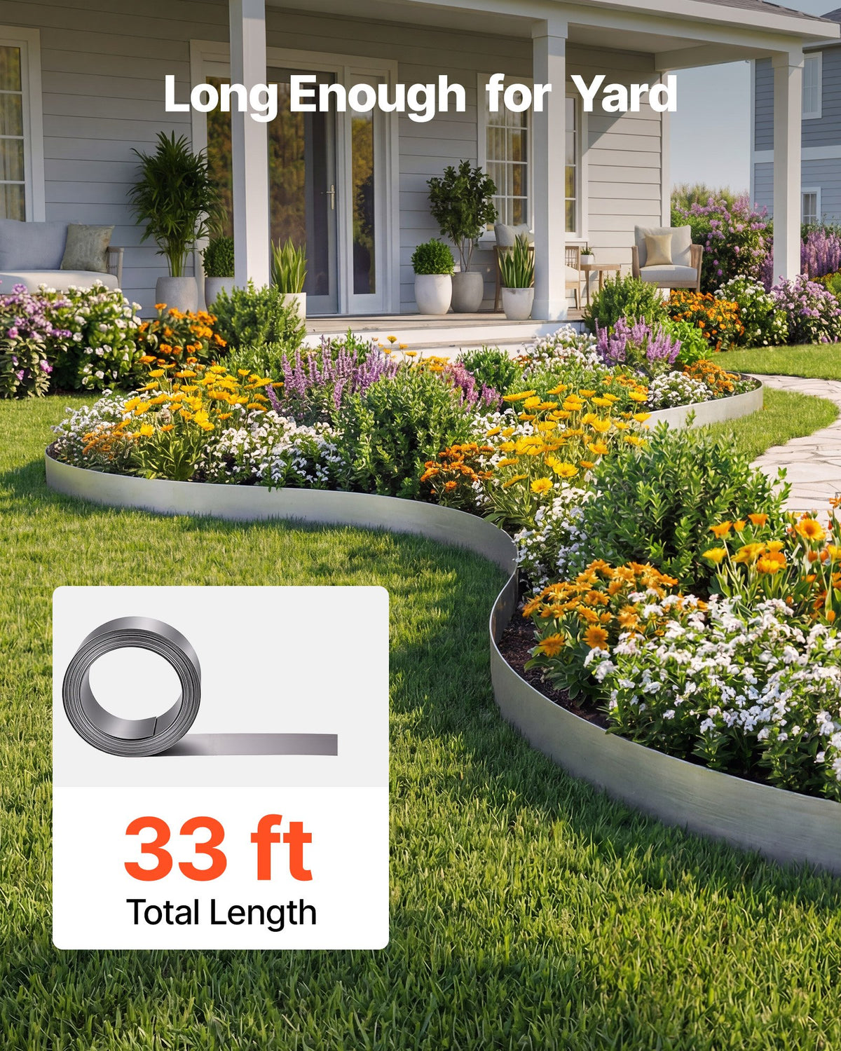 VEVOR Corten Steel Landscape Edging