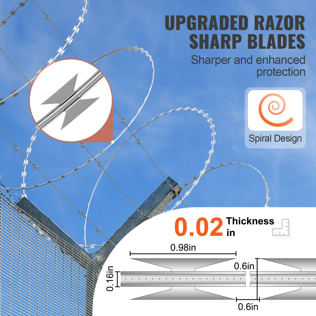 VEVOR Razor Wires