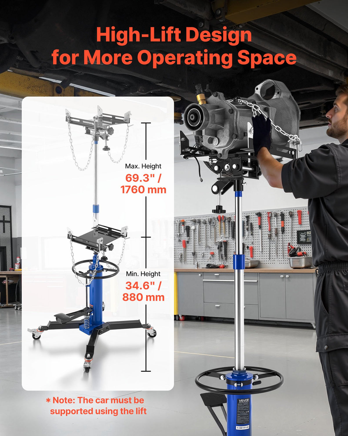 VEVOR Hydraulic Transmission Jack