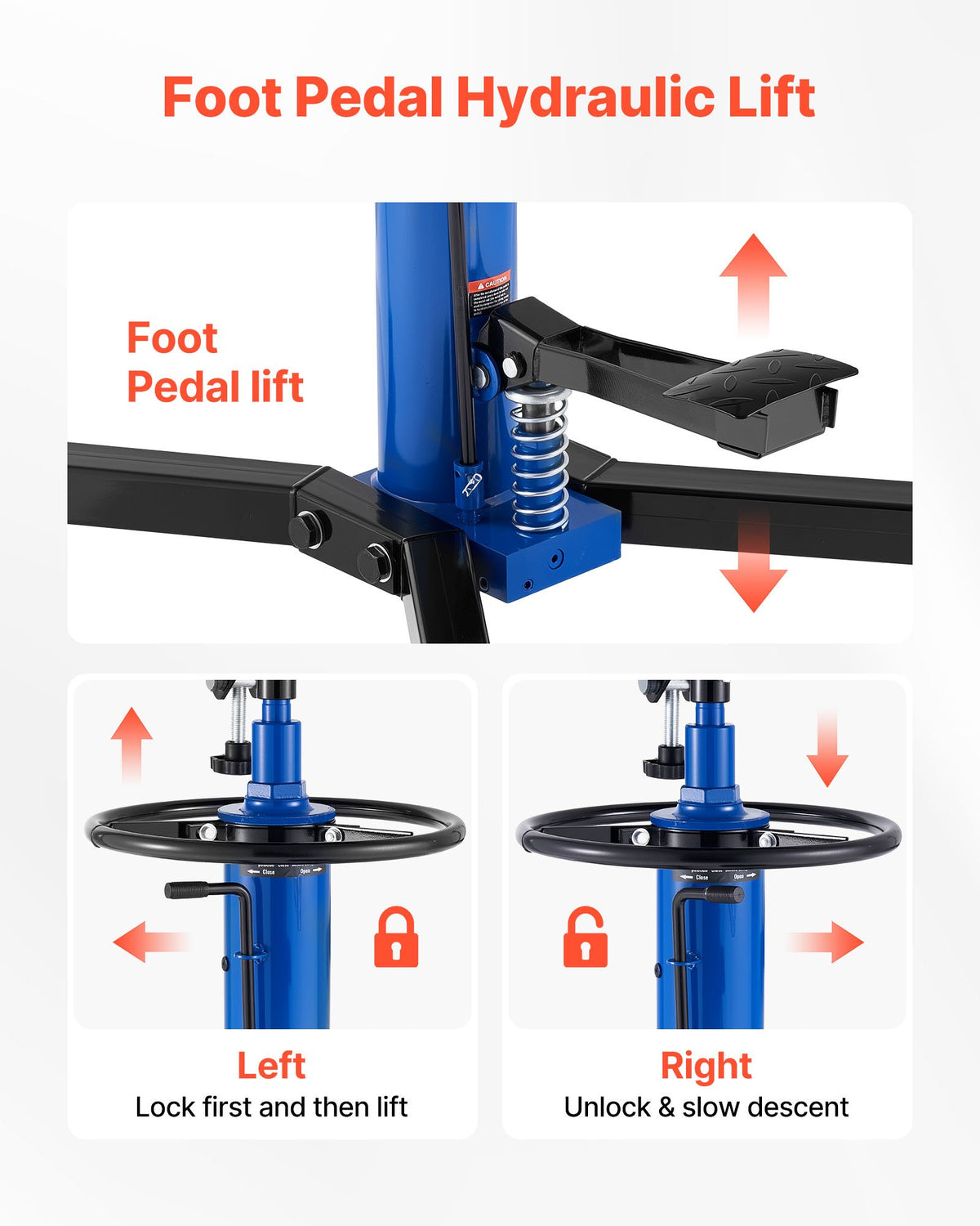 VEVOR Hydraulic Transmission Jack