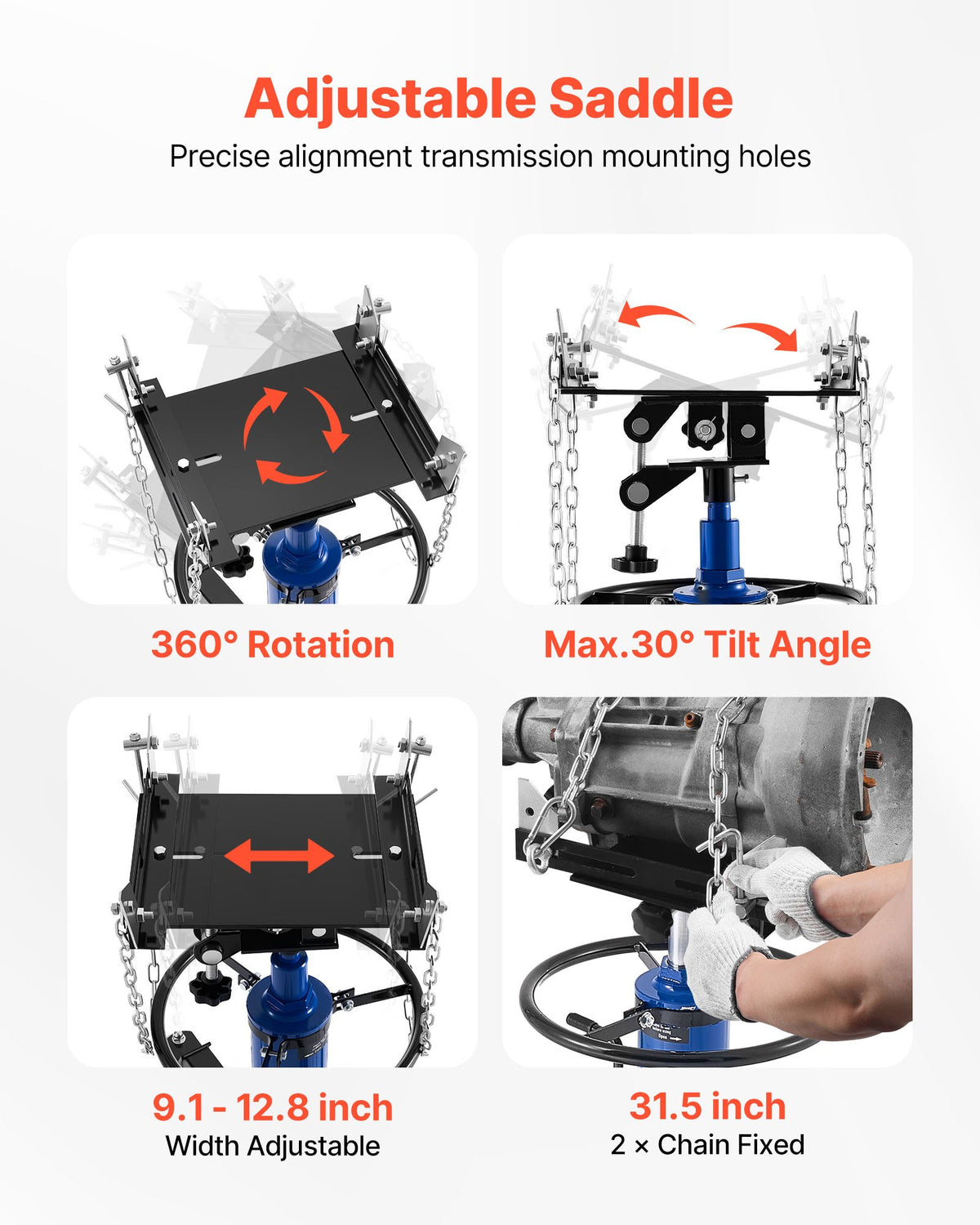 VEVOR Hydraulic Transmission Jack