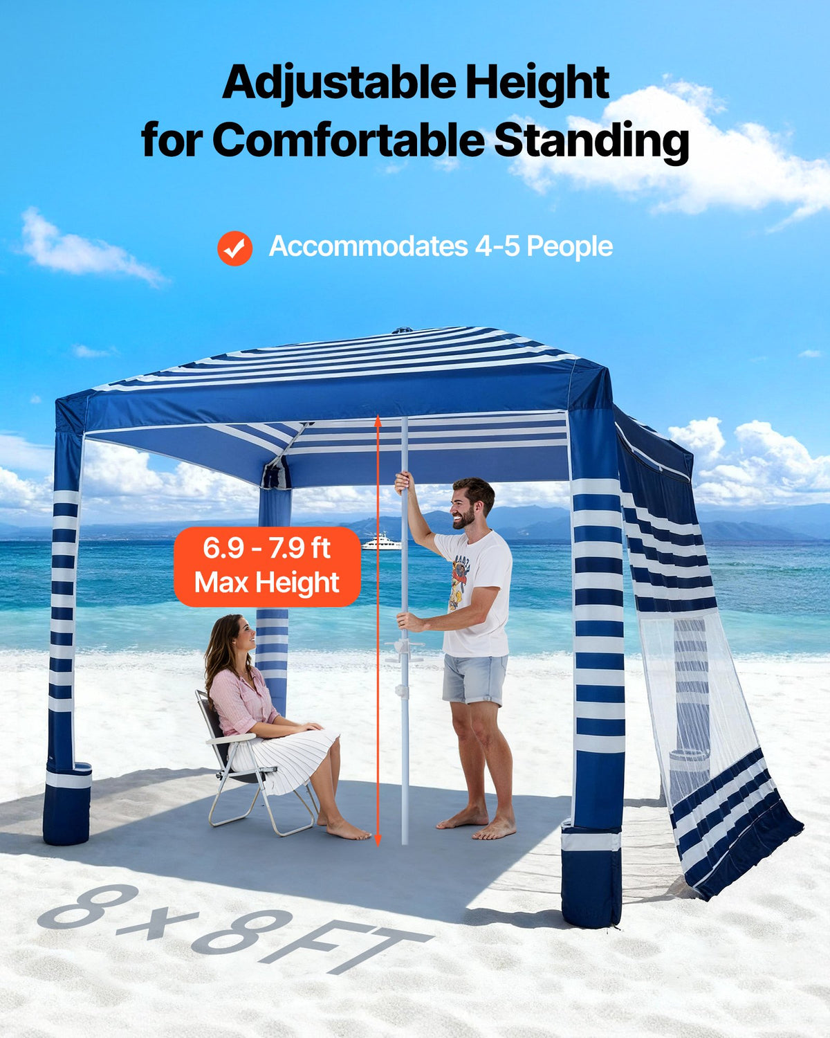 VEVOR Beach Cabana