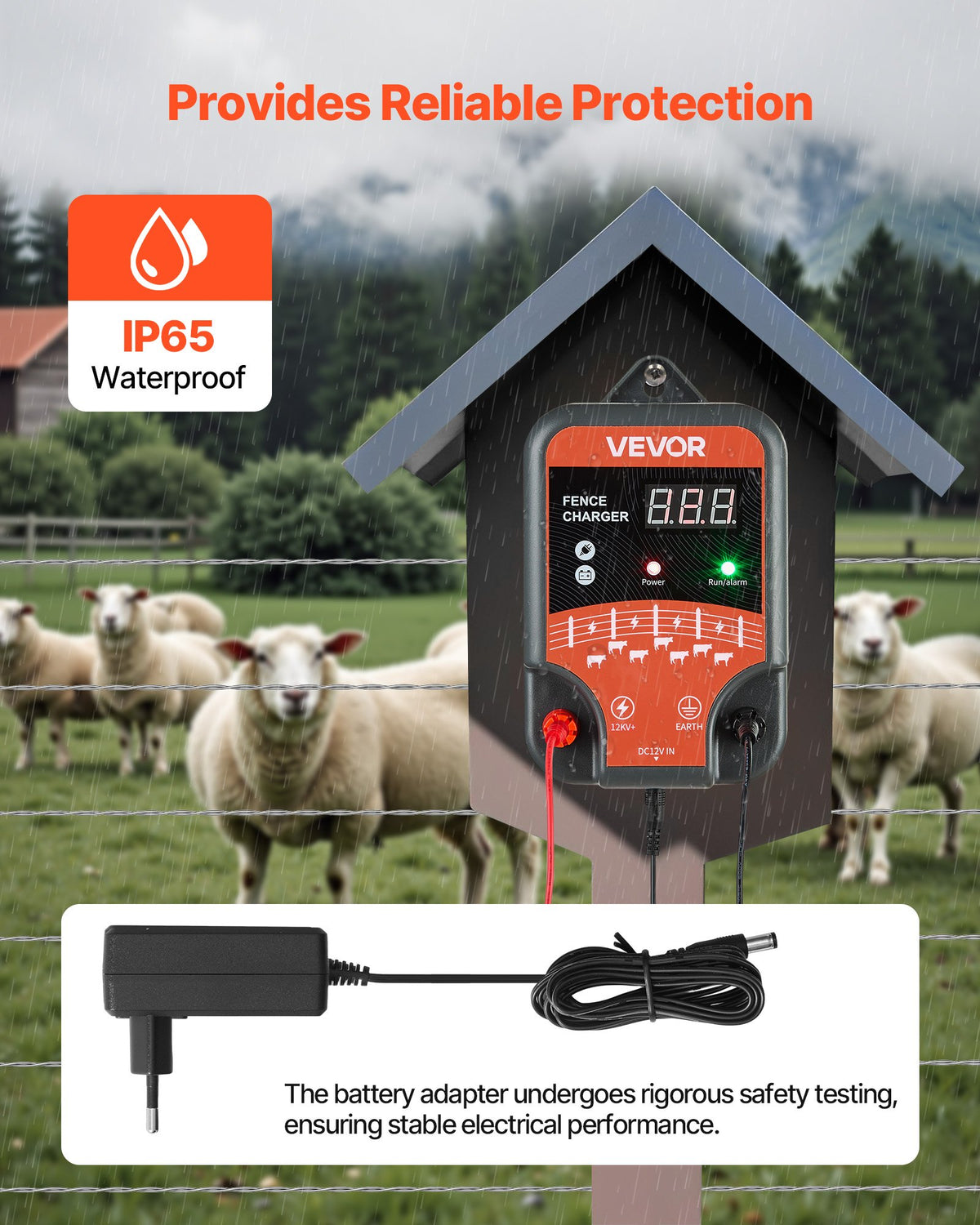 VEVOR Electric Fence Charger