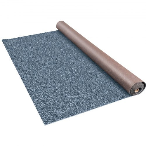 VEVOR Indoor Outdoor Rug Carpet 5.9x39.3' Outdoor Rug with Waterproof Back Outdoor Rug for Patio Porch Deck Garage Outdoor Area Rug Runner Anti-Slide Porch Rug No Mildew Kitchen Rugs(Grey
