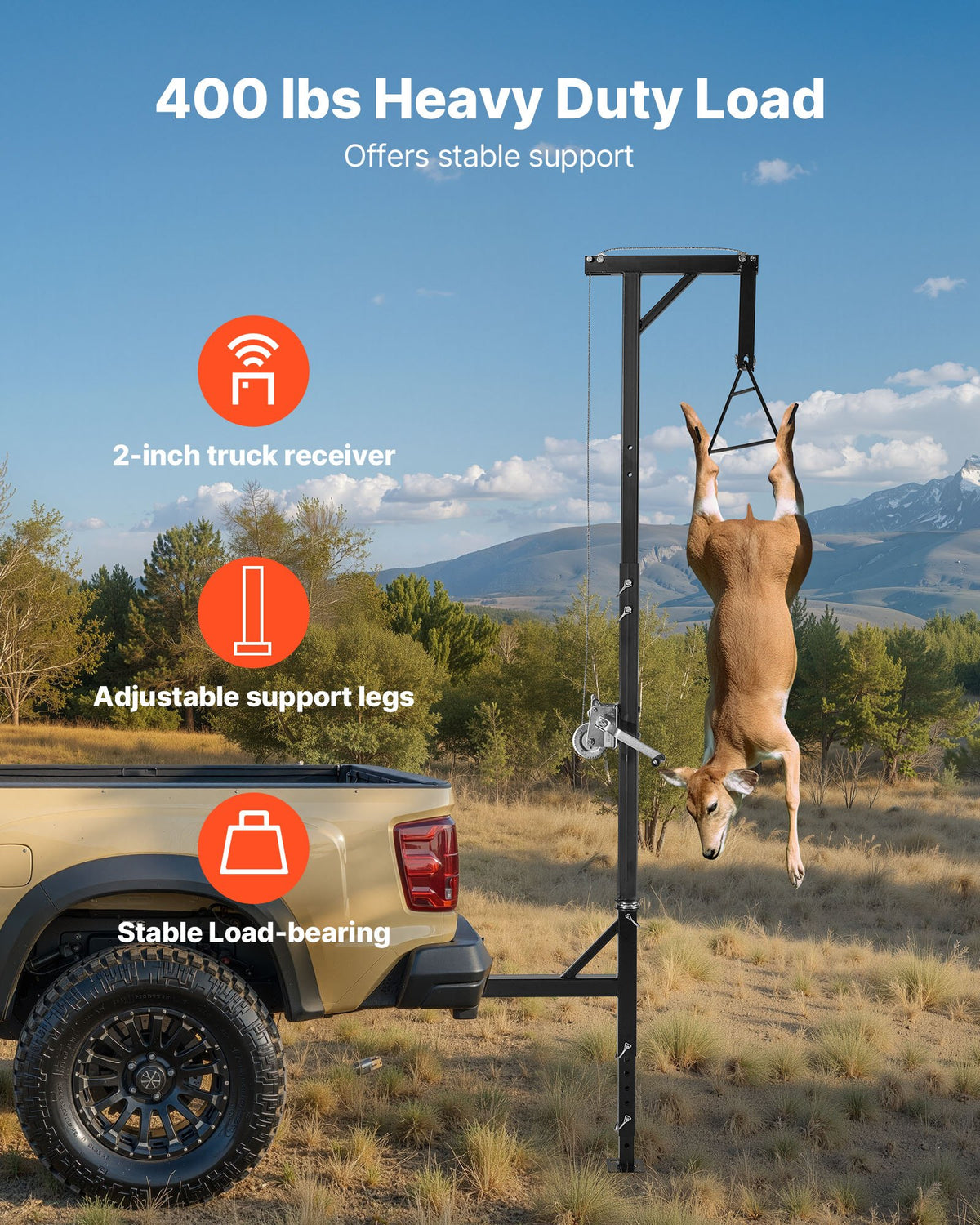 VEVOR Truck Hitch Game Hoist