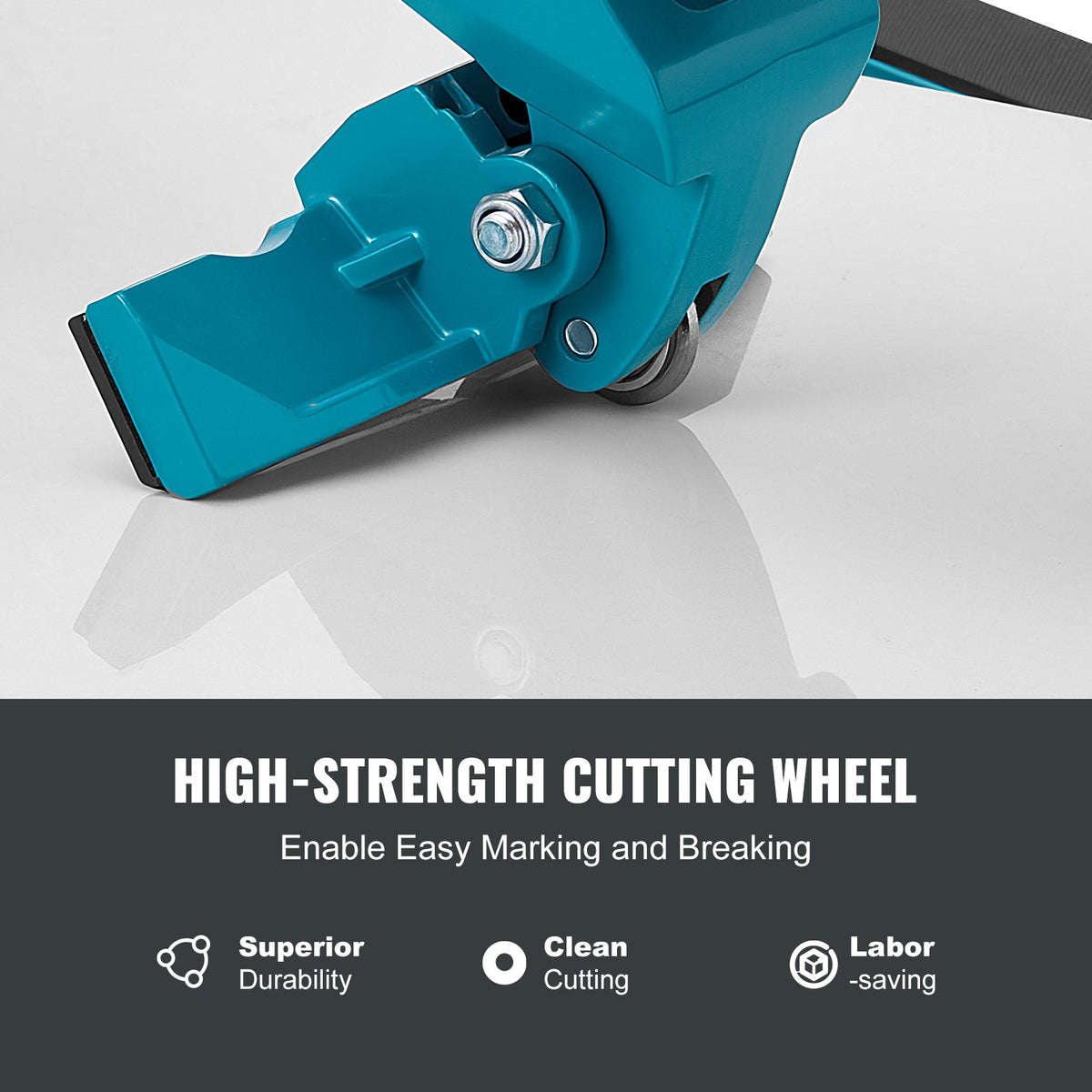VEVOR Manual Tile Cutter, 1000mm, Porcelain Ceramic Tile Cutter with Tungsten Carbide Cutting Wheel, Infrared Positioning, Anti-Skid Feet, Durable Rails for professional installers or beginners