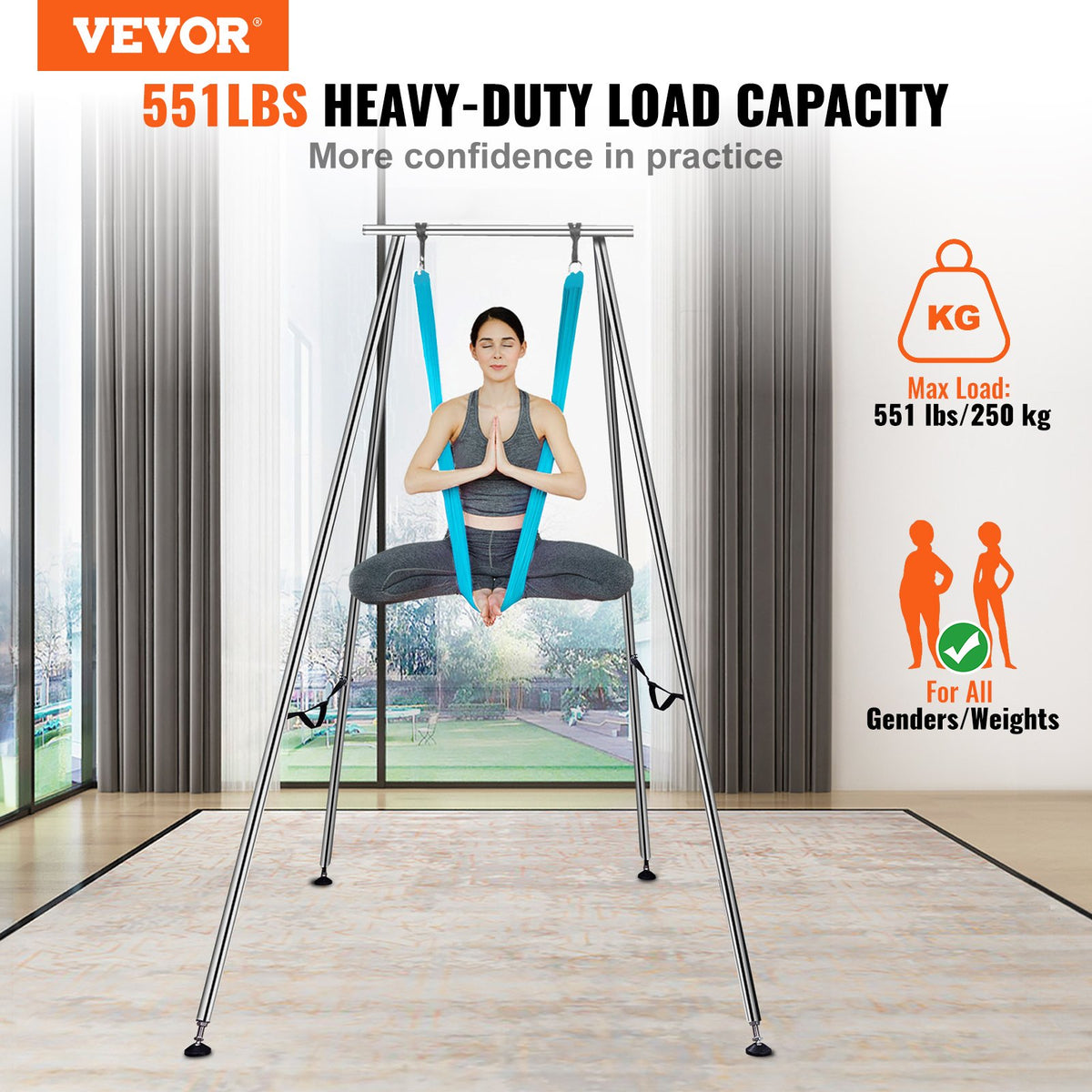 VEVOR Aerial Yoga Frame & Yoga Hammock