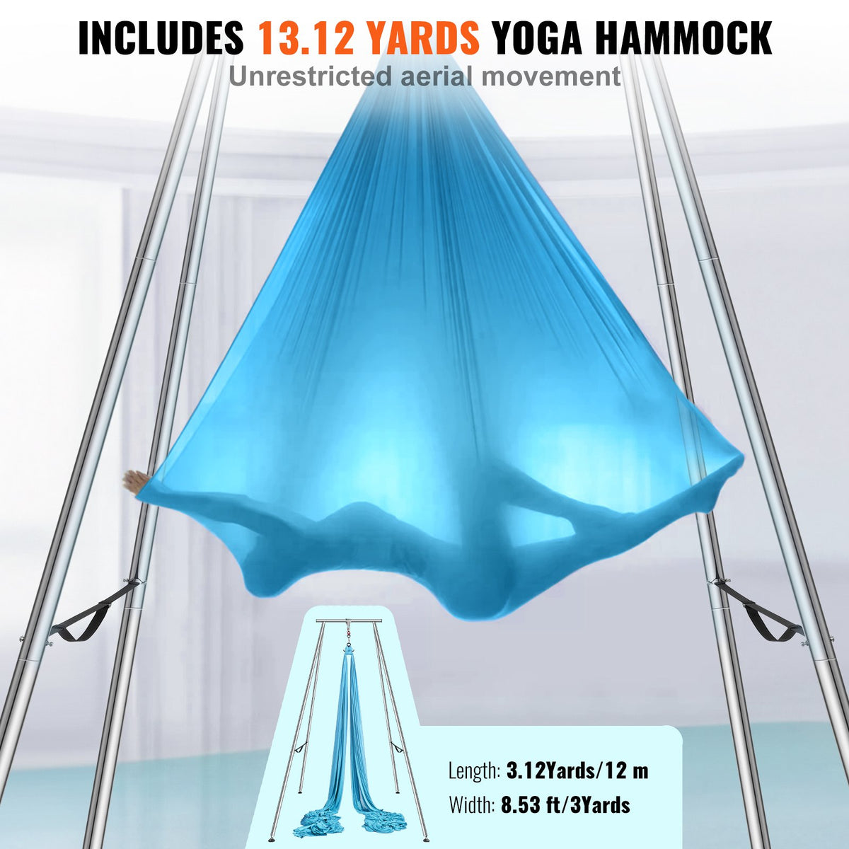 VEVOR Aerial Yoga Frame & Yoga Hammock