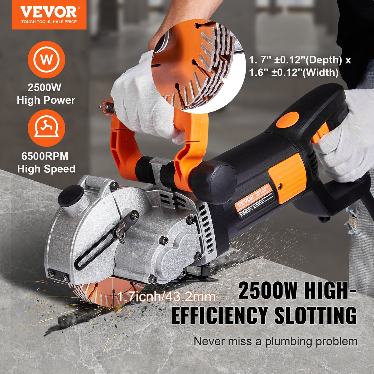 VEVOR Electric Wall Chaser