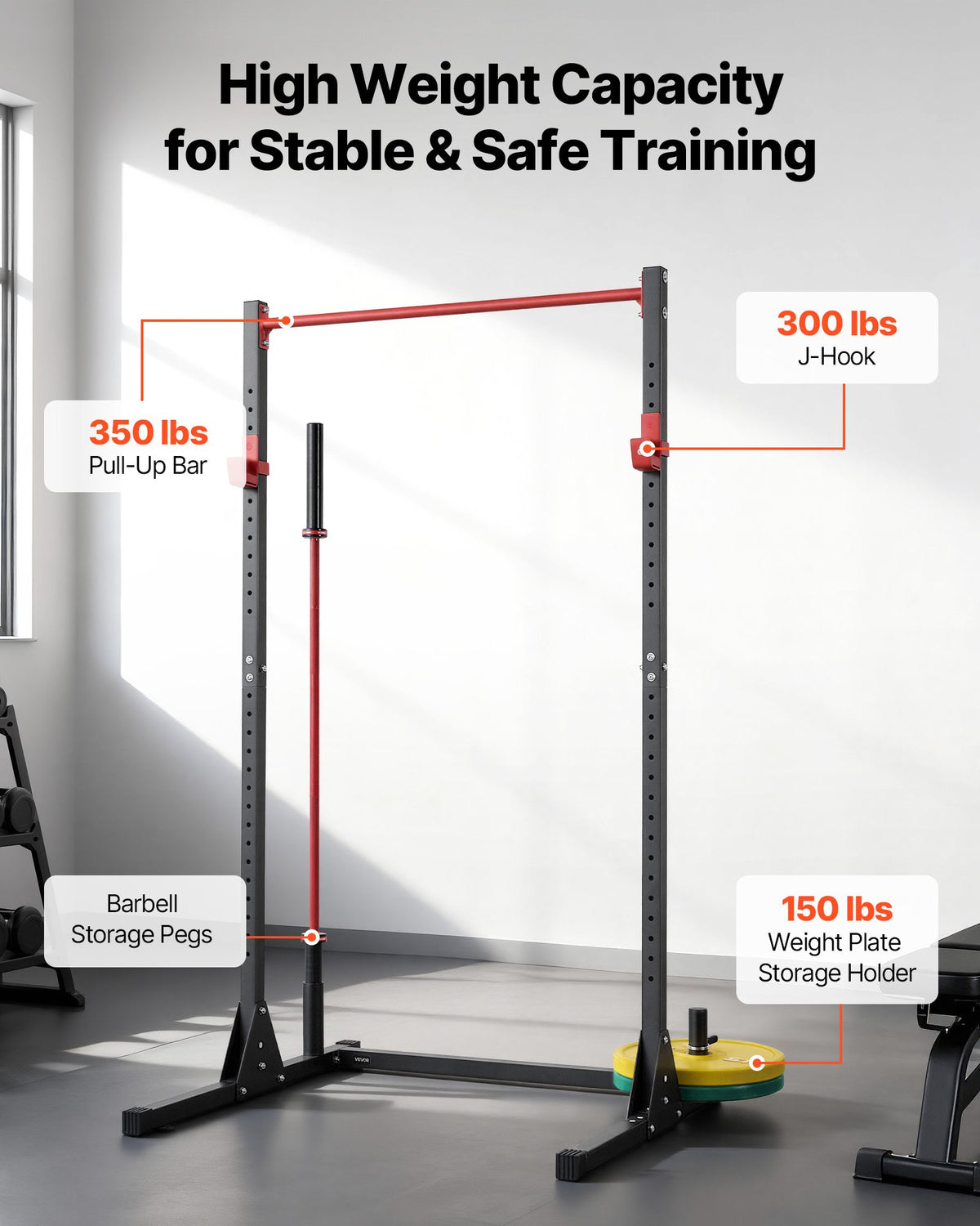 VEVOR Power Cage Squat Rack