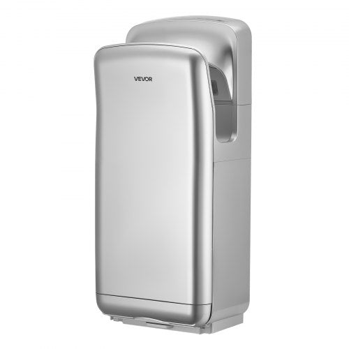 VEVOR Vertical Hand Dryer, Hand Dryers with HEPA Filter, 19000 RPM High-Speed Motor, Dual-Side Airflow, ABS Sturdy Automatic Air Wall Mount Fast Drying for Commercial Bathrooms Modern Home, Silver