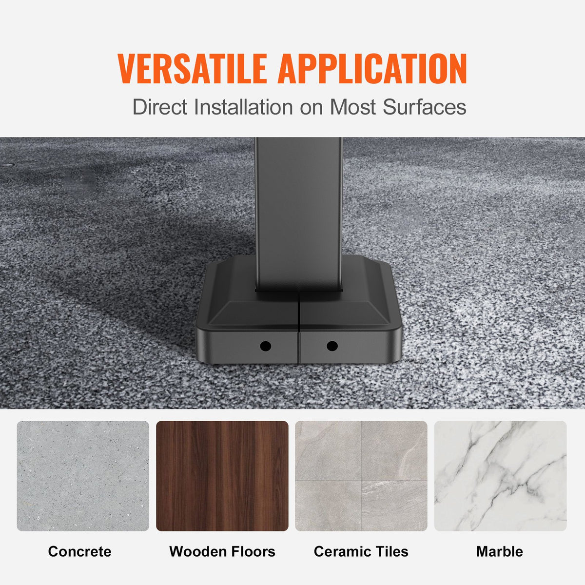 VEVOR Wrought Iron Handrail