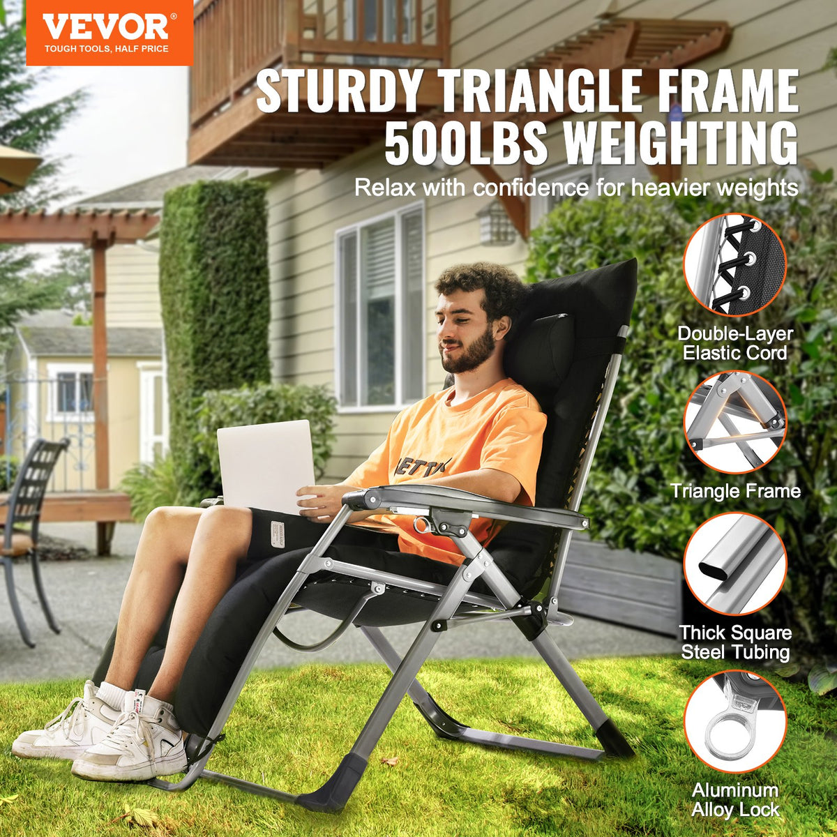 VEVOR Zero Gravity Chair