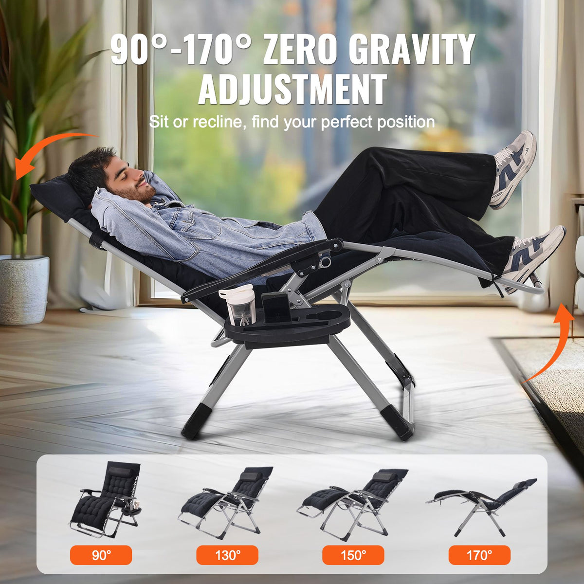 VEVOR Zero Gravity Chair