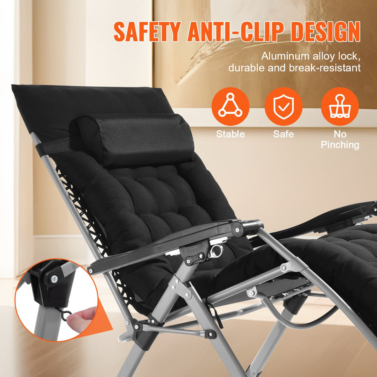 VEVOR Zero Gravity Chair