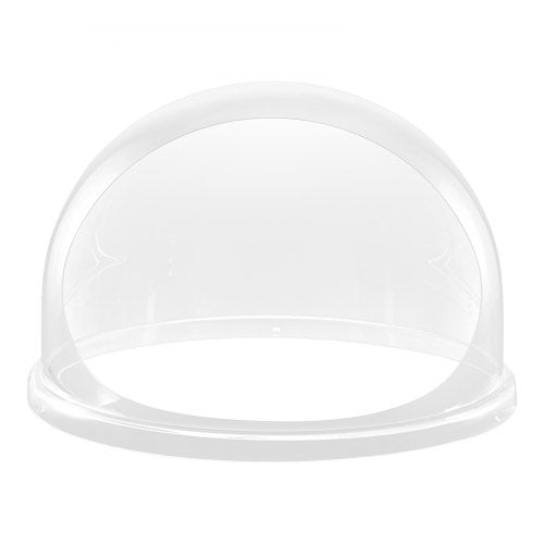 VEVOR Cotton Candy Machine Cover, Transparent Acrylic Dome Bubble Shield, Cotton Candy Machine Bubble Shield Compatible with 52cm Cottons Candies Machines Bowl for Party, Shops, Bottom Groove Design