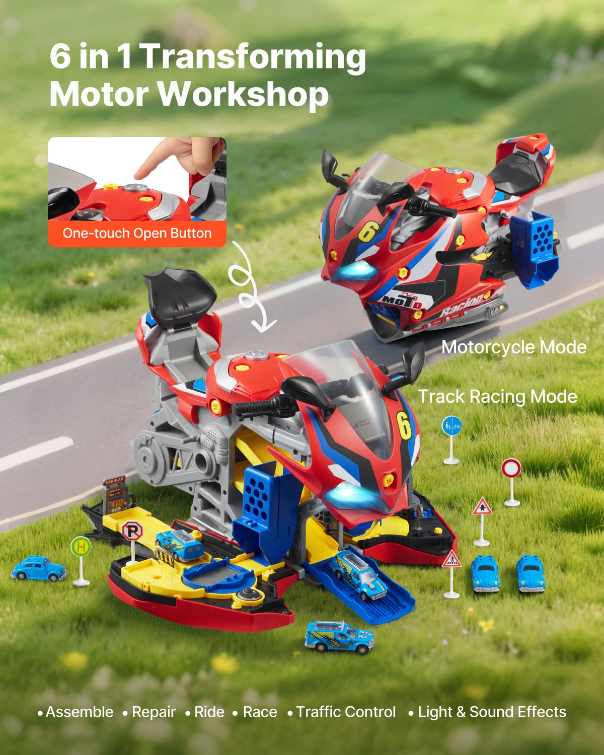 VEVOR Motorcycle Engine Toy