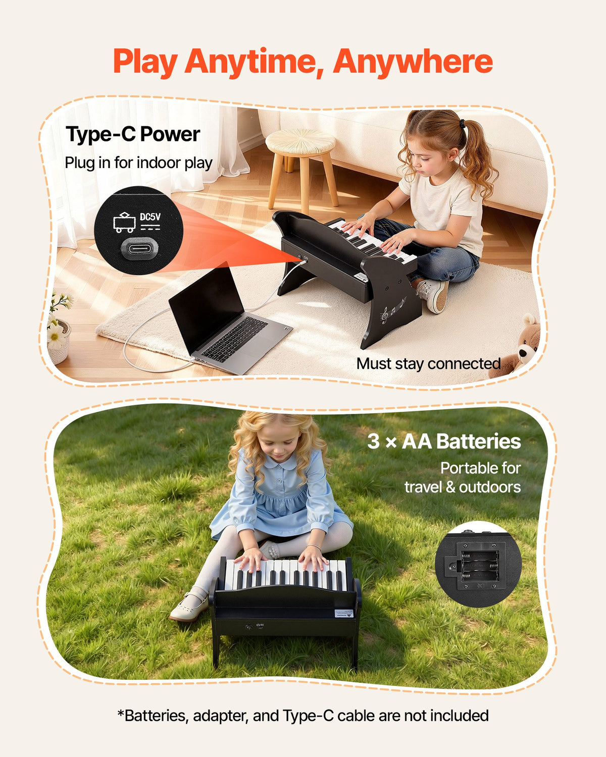 VEVOR Kids Piano Keyboard