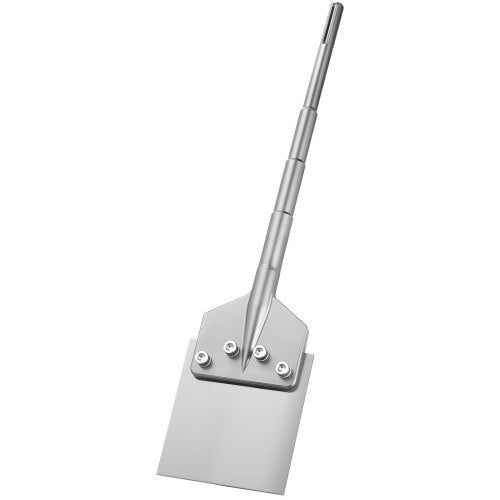 VEVOR SDS Max Floor Scraper, 630 x 150 mm Chisel Bit with SDS Max Shank, Compatible with Rotary Hammers, Heat Treated 40Cr Alloy Steel, Sharp Edge for Removing Laminate Flooring, Tiles, and Mortar