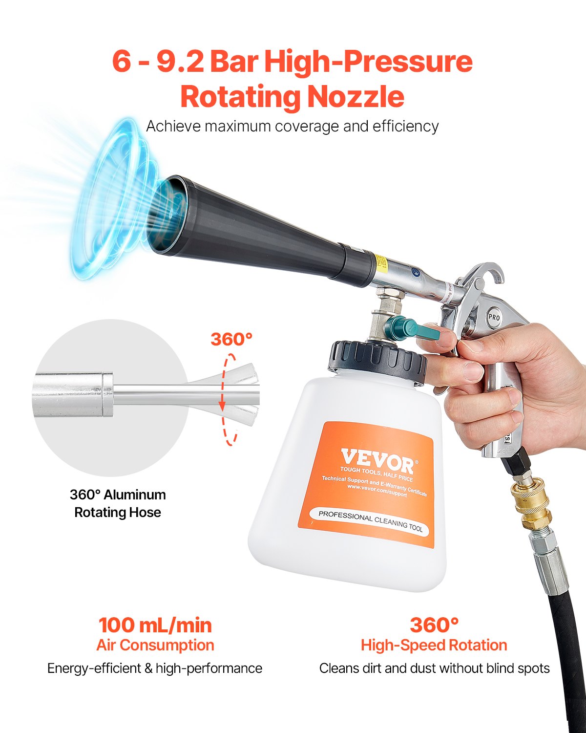 VEVOR Car Cleaning Gun