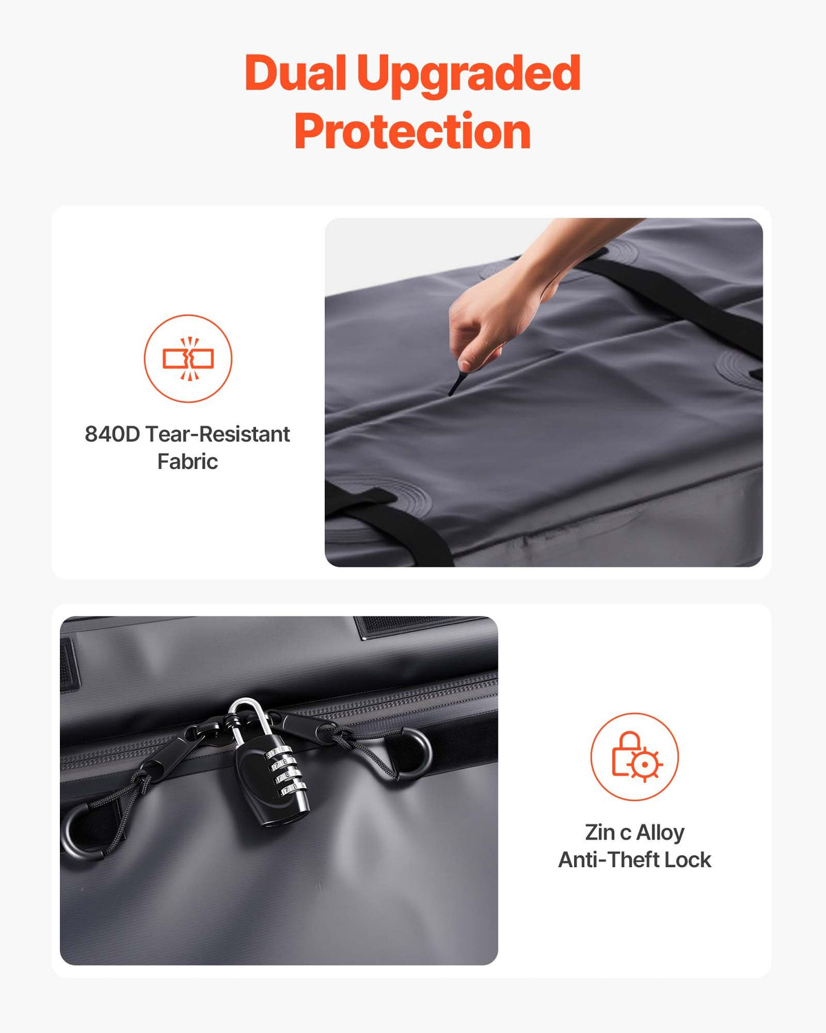 VEVOR Hitch Cargo Carrier Bag