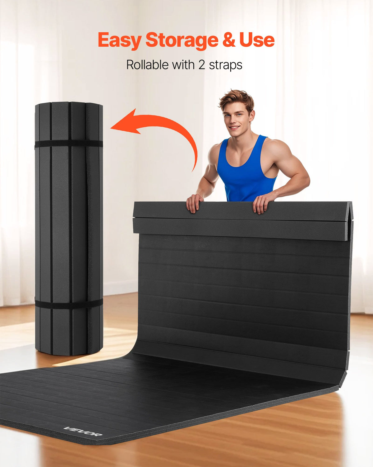 VEVOR 3x1.5m Wrestling Mat