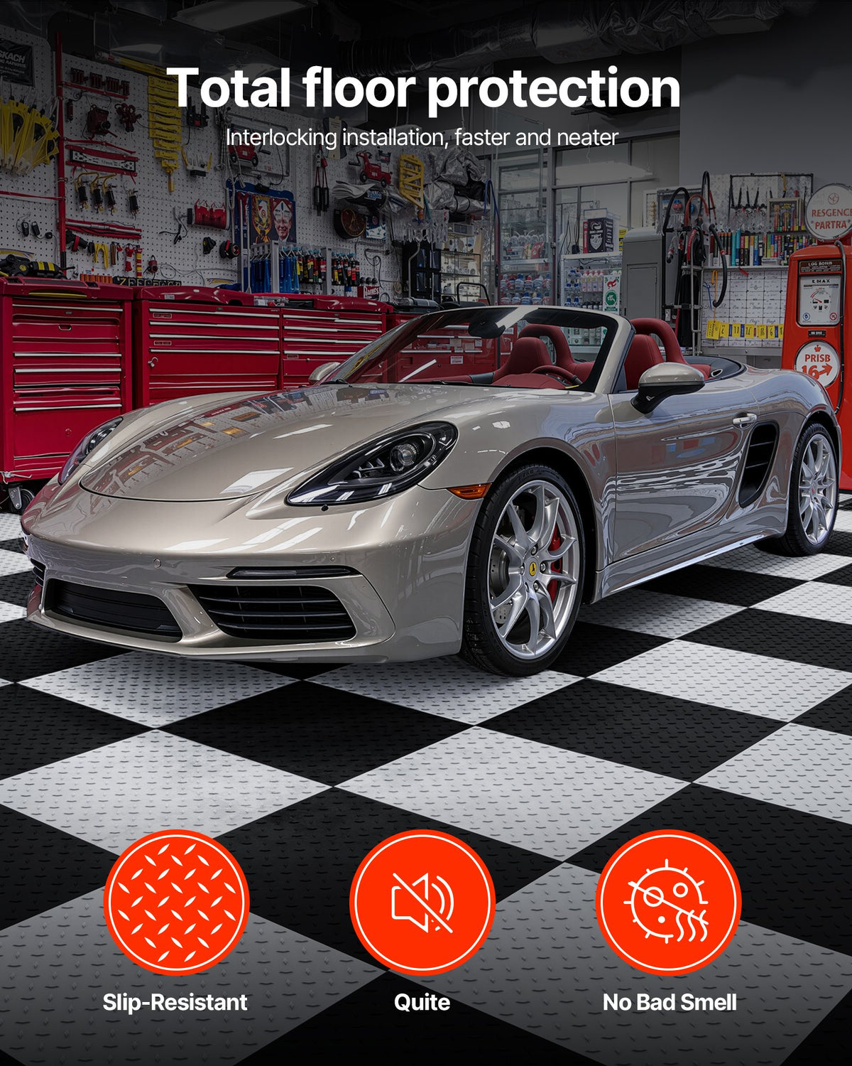 VEVOR Garage Floor Tiles Interlocking