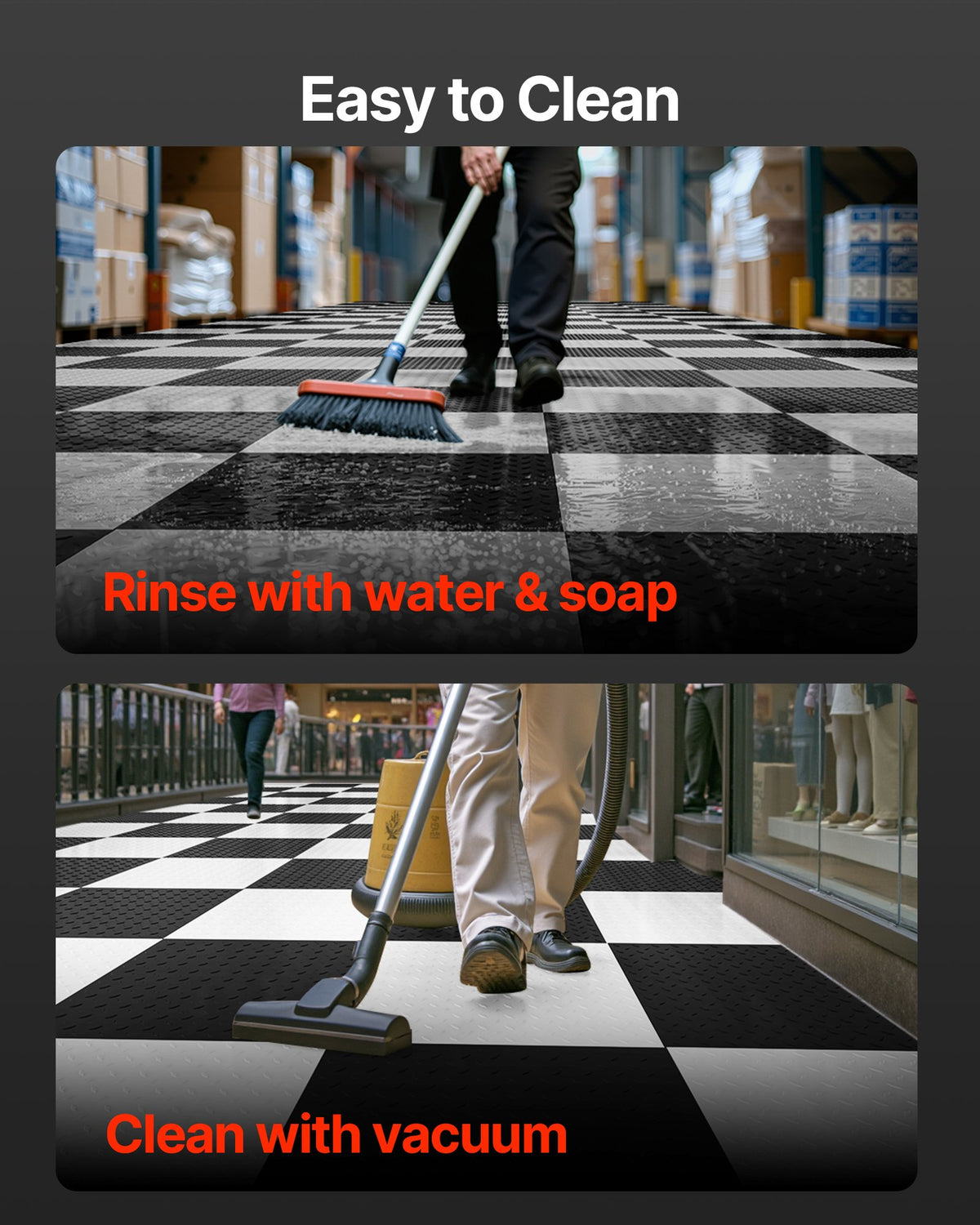 VEVOR Garage Floor Tiles Interlocking