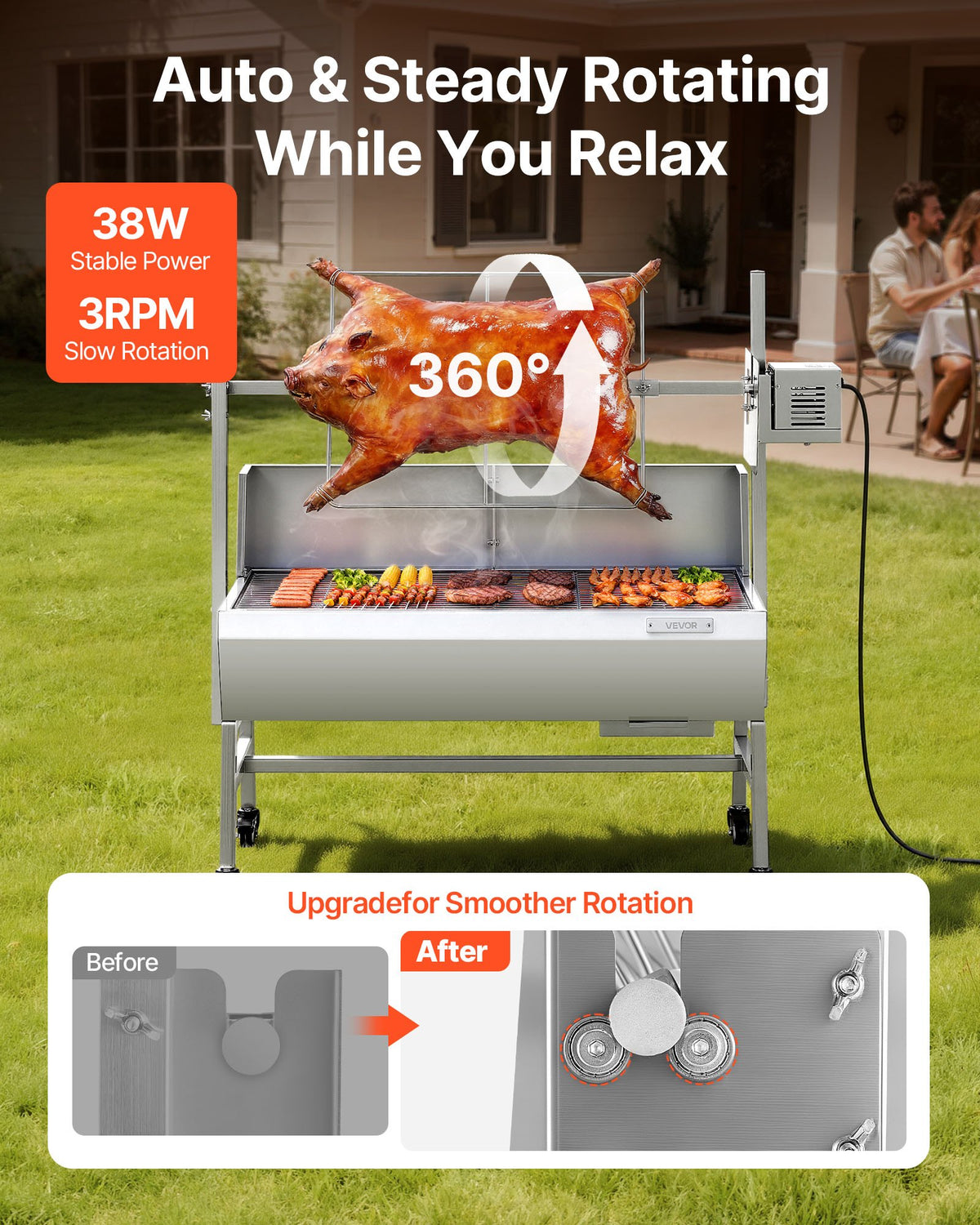 VEVOR Rotisserie Grill
