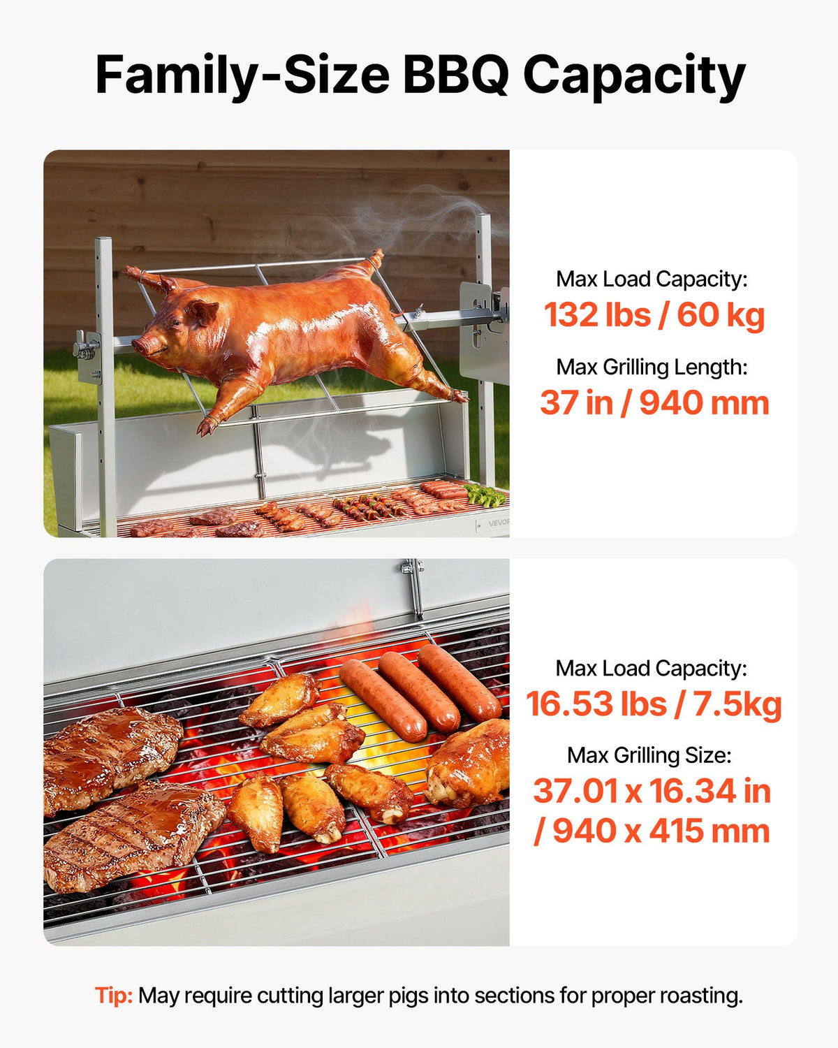 VEVOR Rotisserie Grill