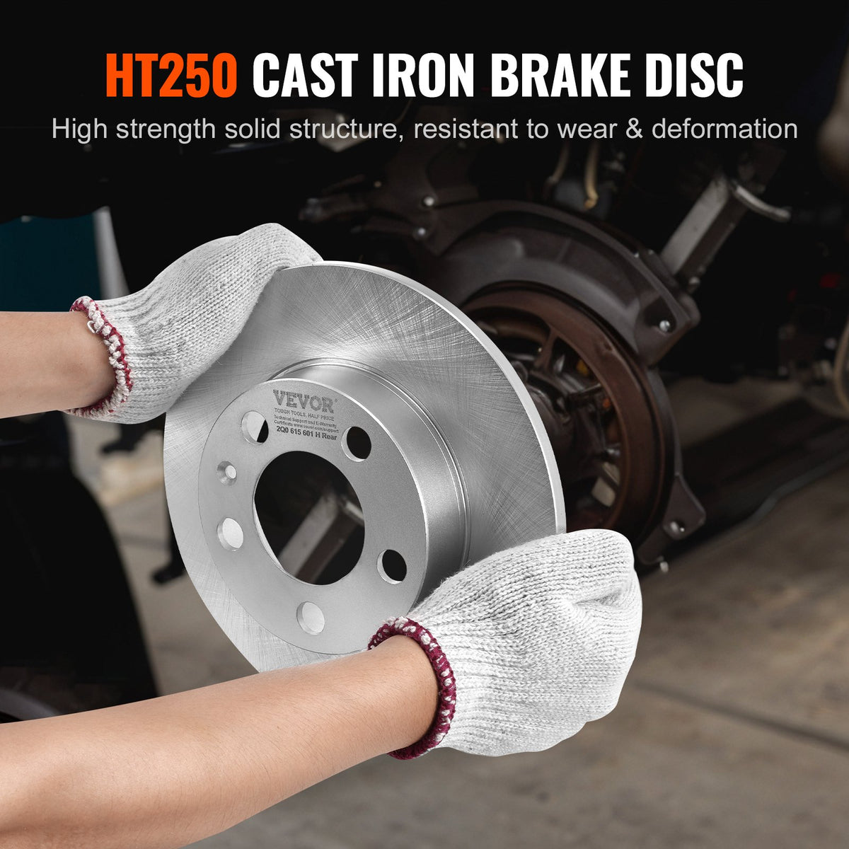 VEVOR Rear Brake Kit Compatible with AUDI A3(8L)