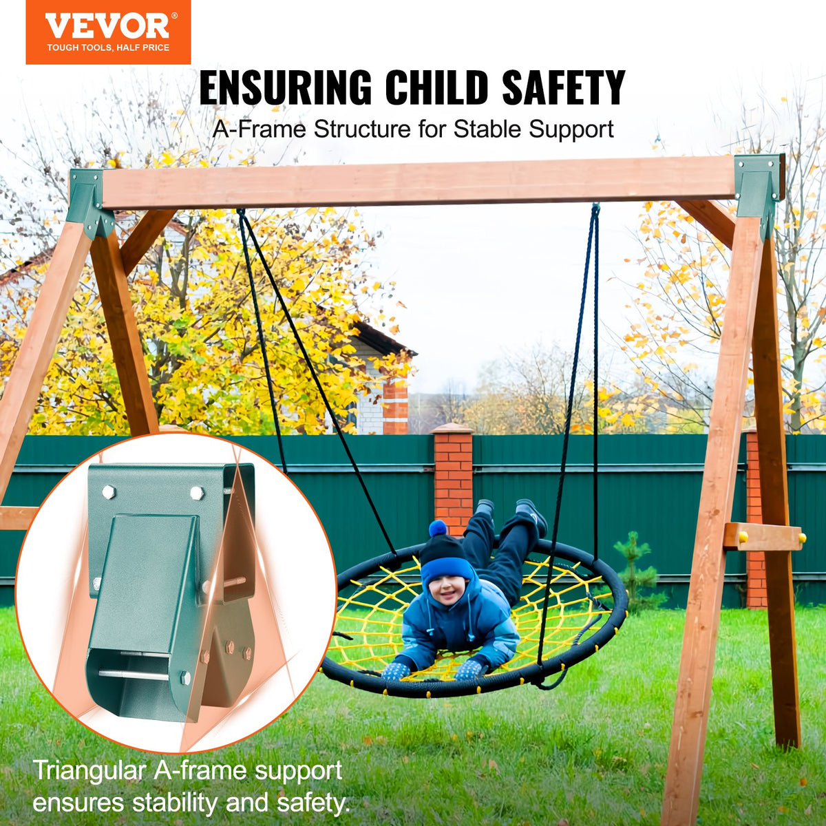 VEVOR A-Frame Middle Swing Brackets