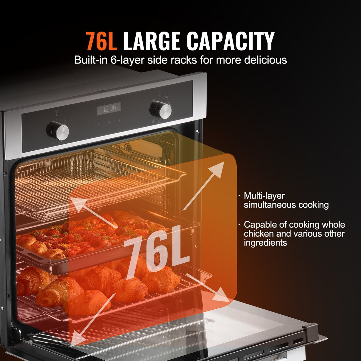 VEVOR Single Wall Oven