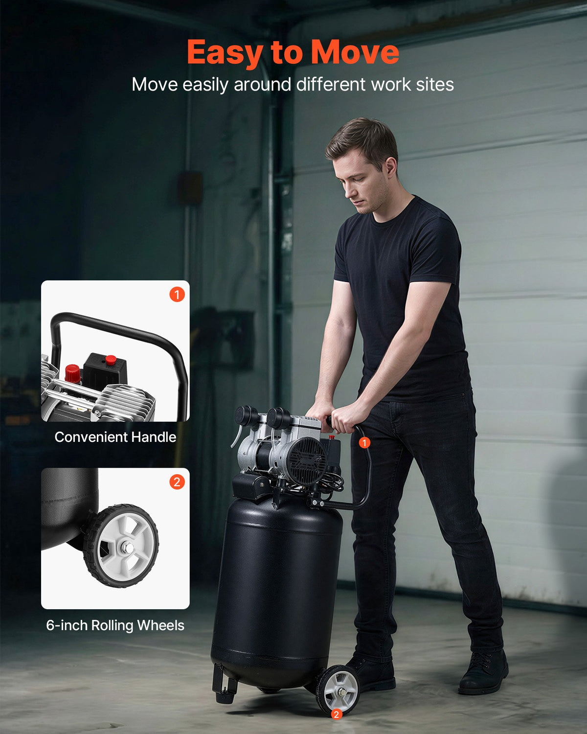 VEVOR 50L Air Compressor