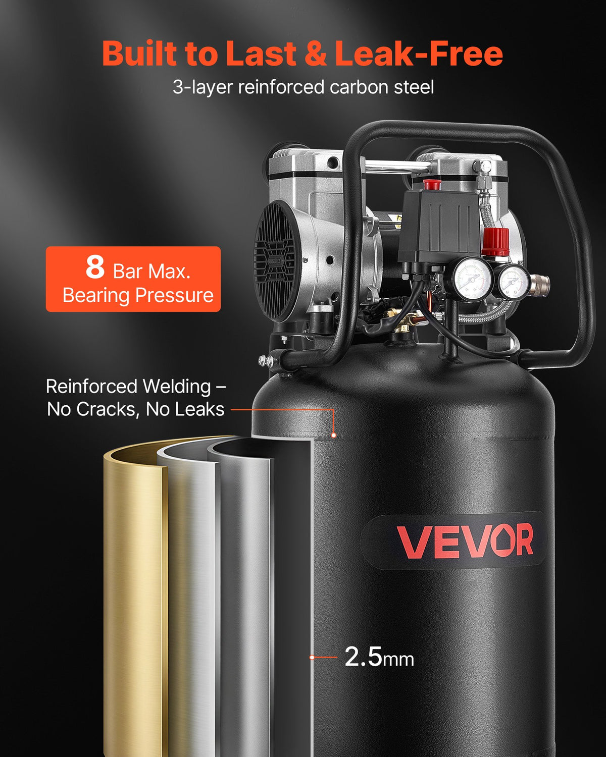 VEVOR 50L Air Compressor