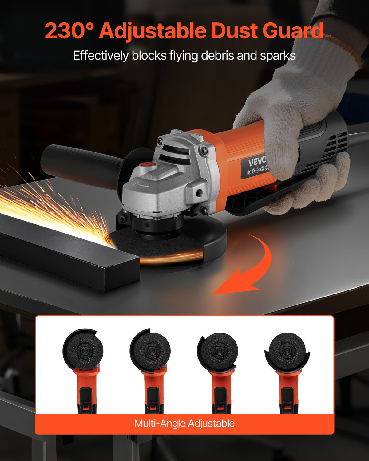 VEVOR Angle Grinder